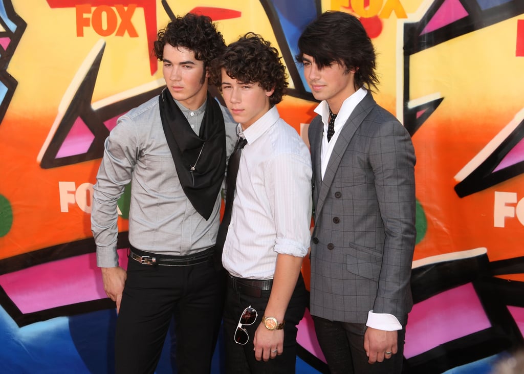 The Jonas Brothers at the Teen Choice Awards in 2007