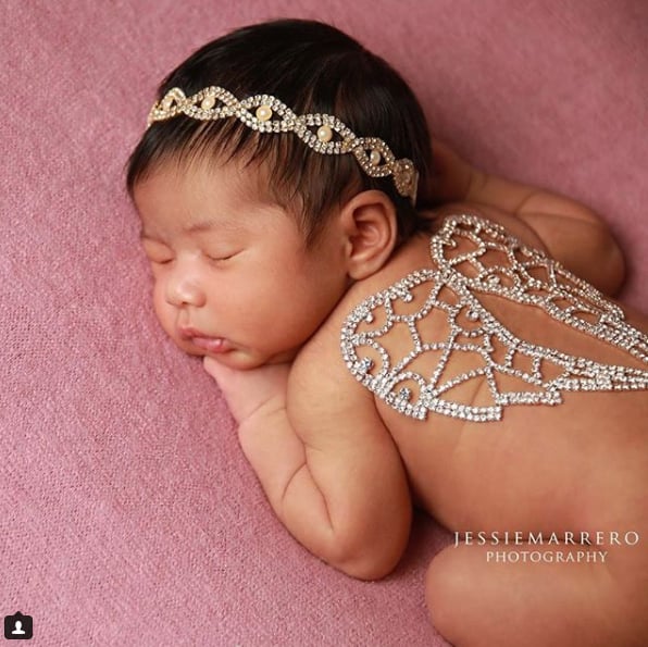 These delicate angel wings are beyond sweet!