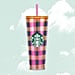 Starbucks's New Spring Cups Include Checkered Prints and Watercolors