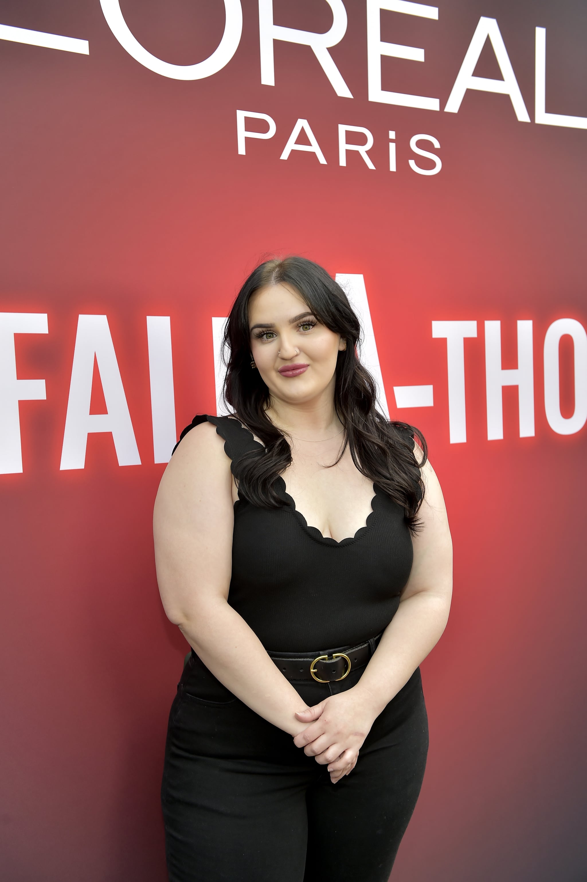 LOS ANGELES, CALIFORNIA - MARCH 19: Mikayla Nogueira attends L'Oreal Paris INFALL-A-THON pop-up event at The Grove featuring live performances and Infallible Fresh Wear product experiences at The Grove on March 19, 2022 in Los Angeles, California. (Photo by Stefanie Keenan/Getty Images for L'Oreal Paris)