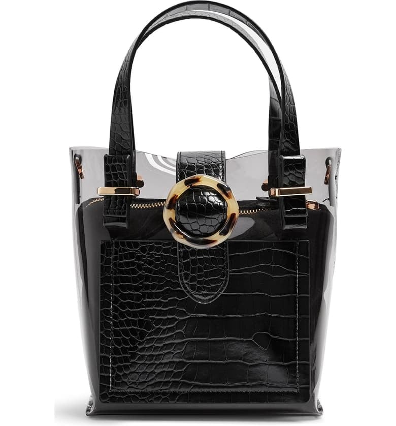 Topshop Tate Mix Tote Bag