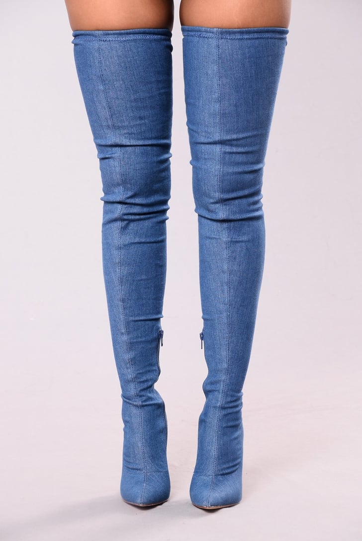 vicky over the knee boot