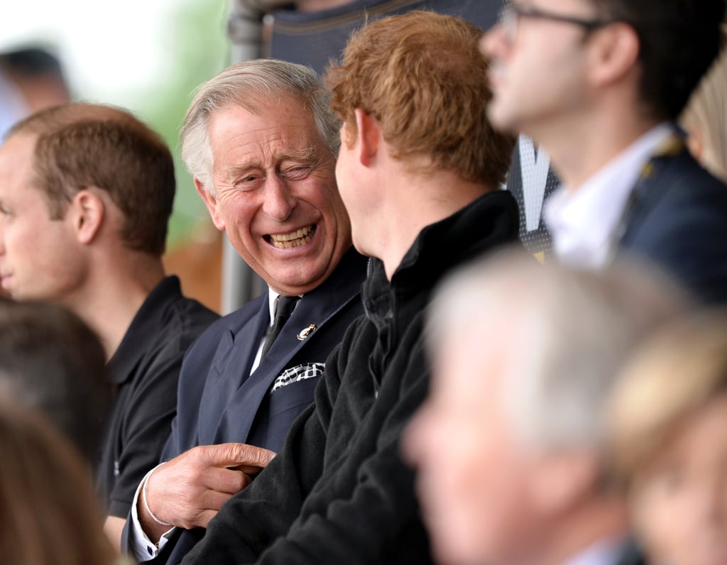 Prince Harry and Prince Charles Pictures