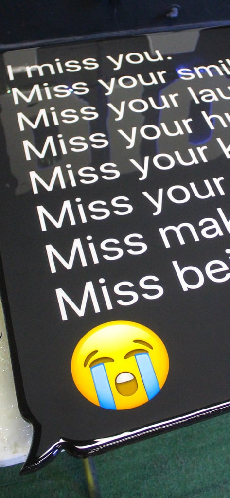 Justin Bieber Commissions Art Using Hailey Bieber's Texts