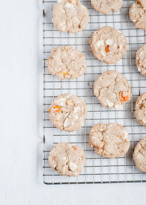 Mango, White Chocolate, and Macadamia Nut Cookies