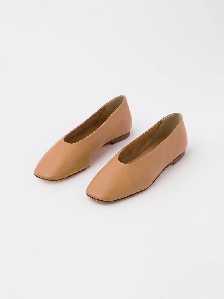 Aeydē Kirsten Hazelnut Nappa Flats