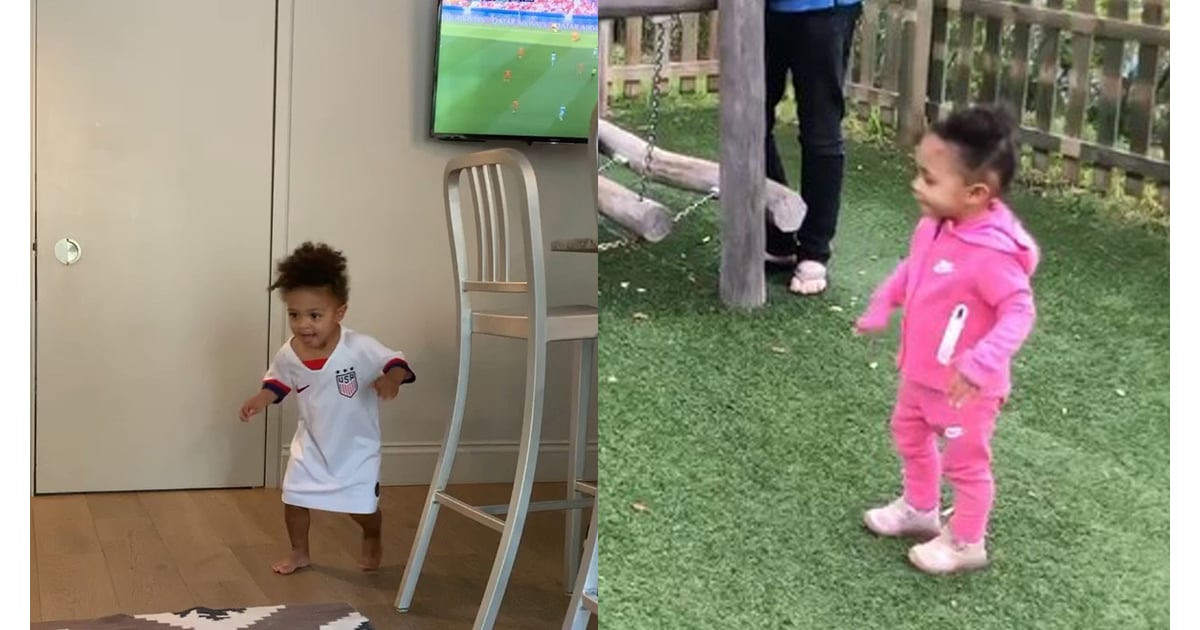 Videos Of Serena Williams S Daughter Olympia Popsugar Family