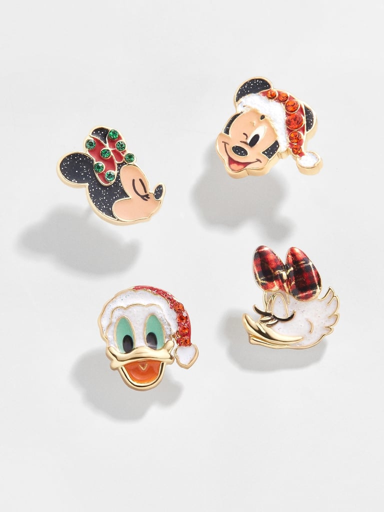 Fun Mix-and-Match Studs: Holiday Cheer Disney Earring Set