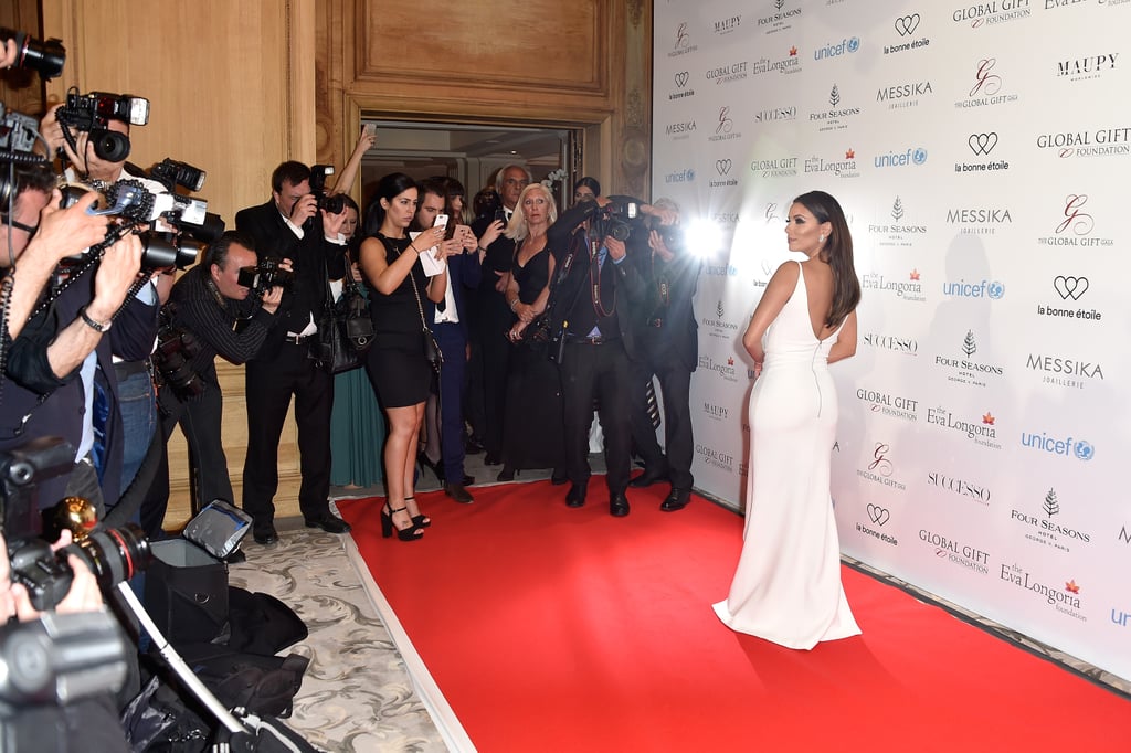Eva Longoria at the Global Gift Gala in Paris