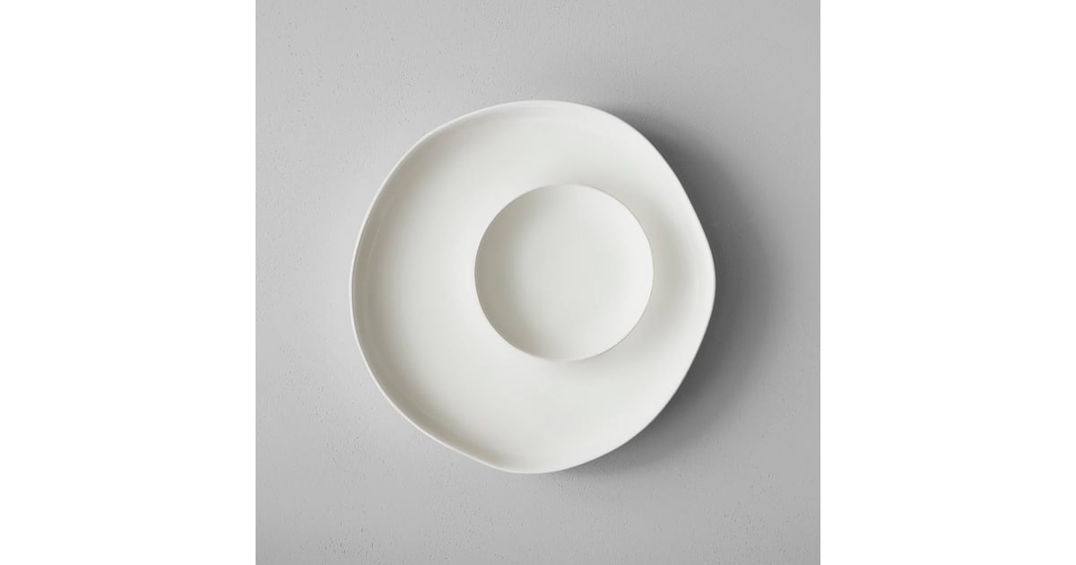 Hearth & Hand With Magnolia Divided Stoneware Serving Tray Joanna