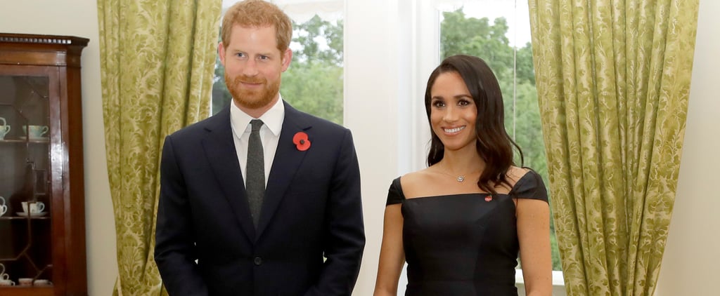 Meghan Markle Navy Gabriela Hearst Dress in New Zealand