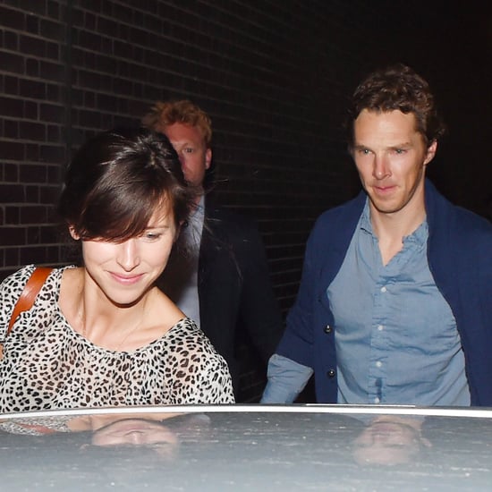 Benedict Cumberbatch Sophie Hunter Date Pictures August 2015