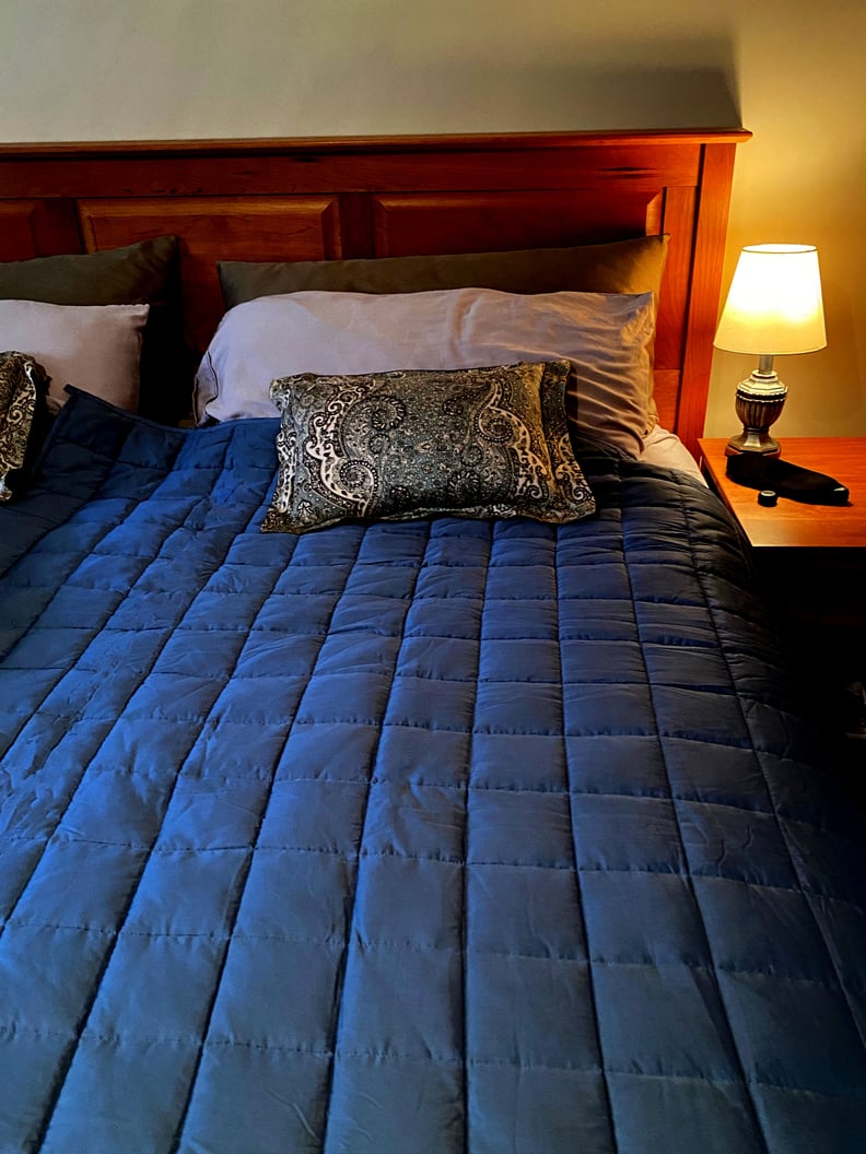 Will Sleeping With a Weighted Blanket Improve Sleep? POPSUGAR Fitness