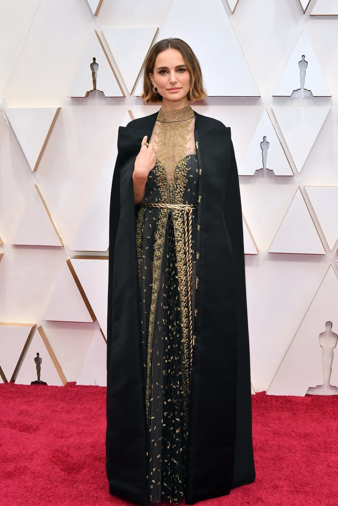 Natalie Portman's Oscars Cape With Female Directors' Names