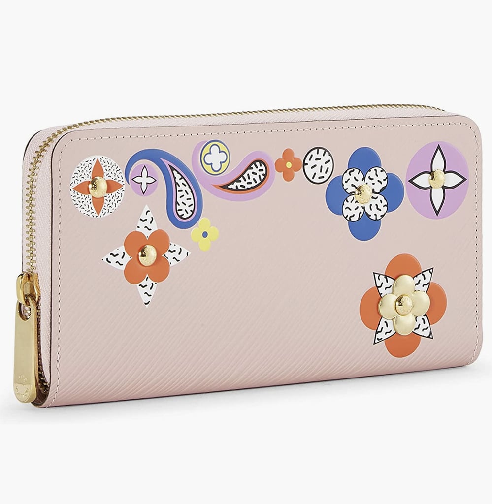 A Nostalgic Necessity: Louis Vuitton Pre-Loved Pink Epi Blooming Flowers Zippy Wallet