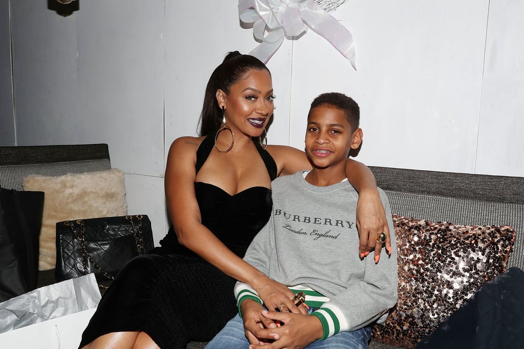 La La Anthony Text With Her Son About School