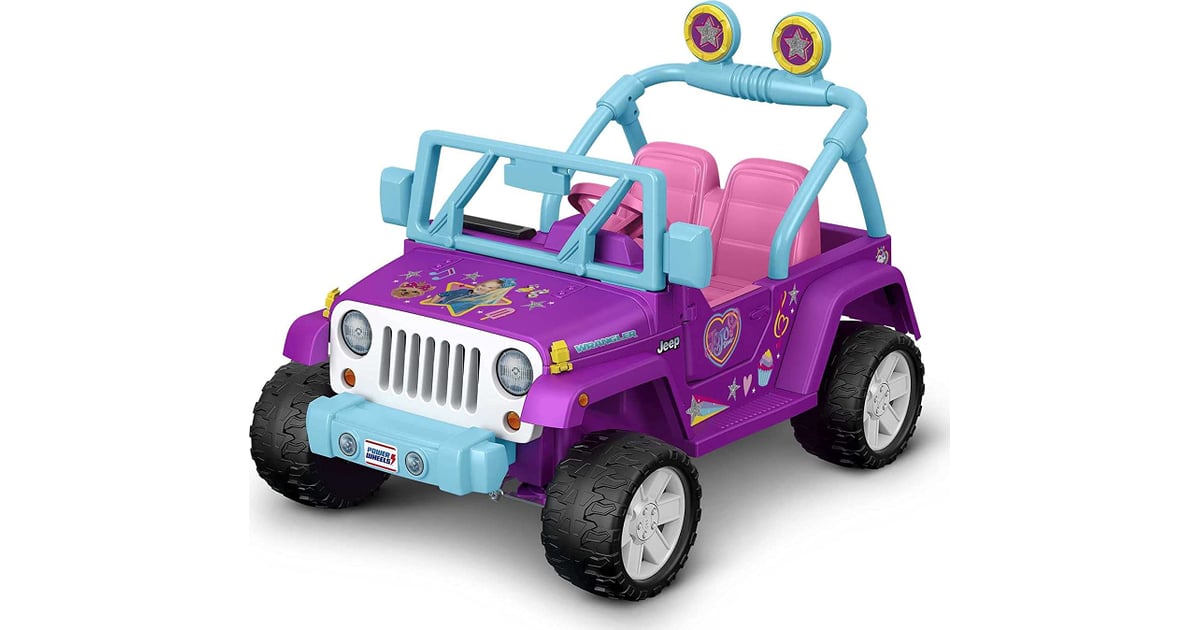 A Big Ticket Gift: Power Wheels JoJo Siwa Jeep Wrangler 12V Battery-Powered  Ride-on Vehicle | 20 Incredible Amazon Gifts JoJo Siwa Hand-Picked For All  the Kids on Your List | POPSUGAR Family Photo 11
