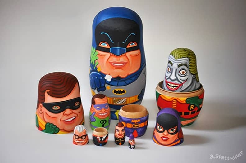 Batman russian dolls 2025