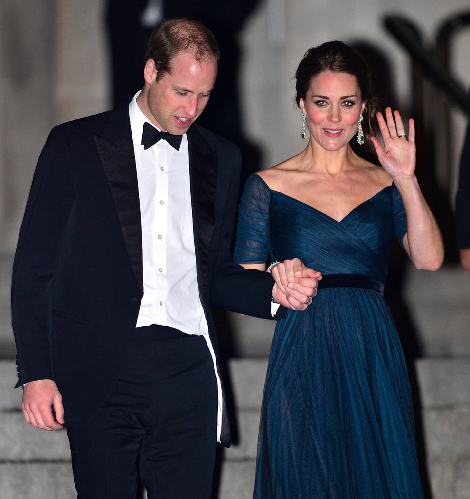 Kate Middleton and Prince William at St. Andrews Dinner 2014 | POPSUGAR ...