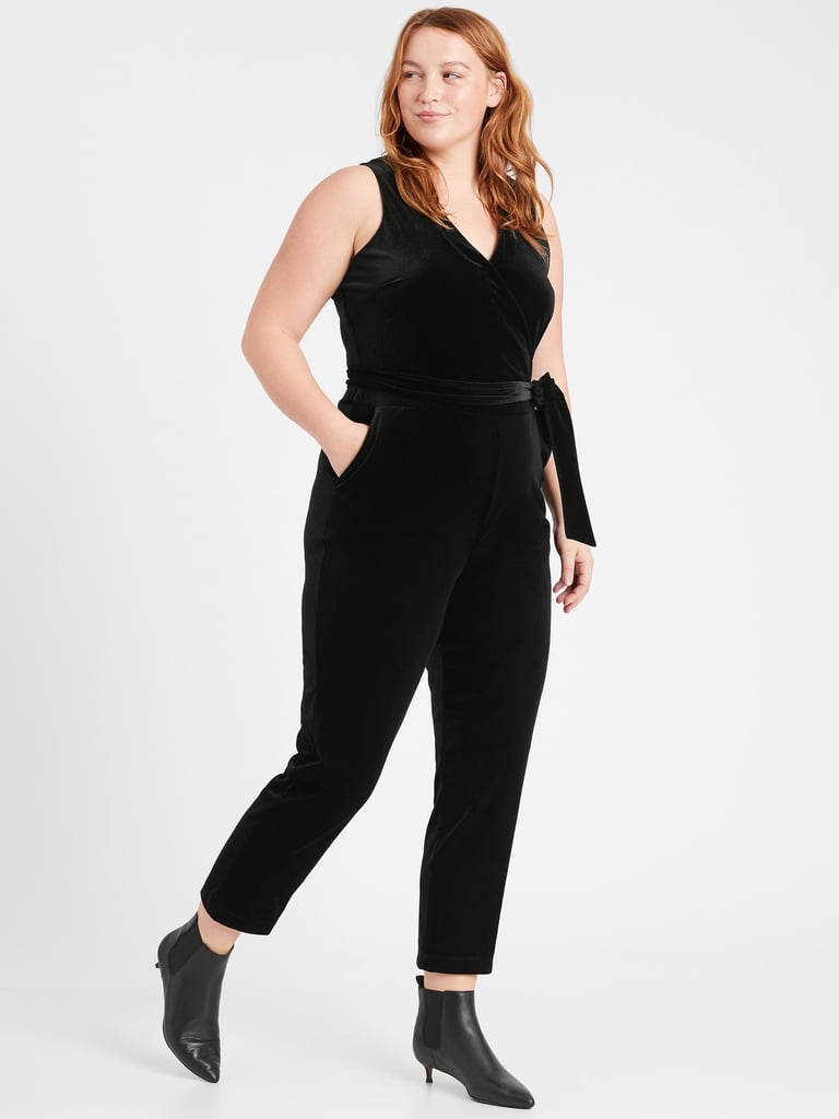Banana Republic Velvet Jumpsuit 30 Holiday Dressing Tips For Staying