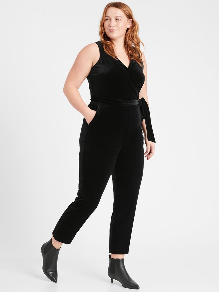 Banana Republic Velvet Jumpsuit