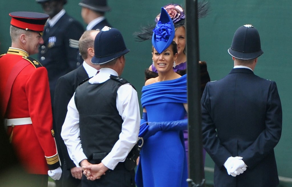 Tara Palmer-Tomkinson Arrives at the Royal Wedding! Tara Palmer-Tomkinson Arrives at the Royal Wedding!