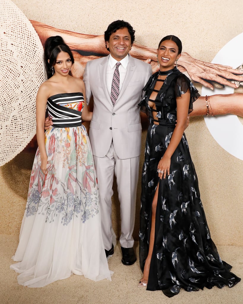 M. Night Shyamalan Brings His Daughters to Old Premiere