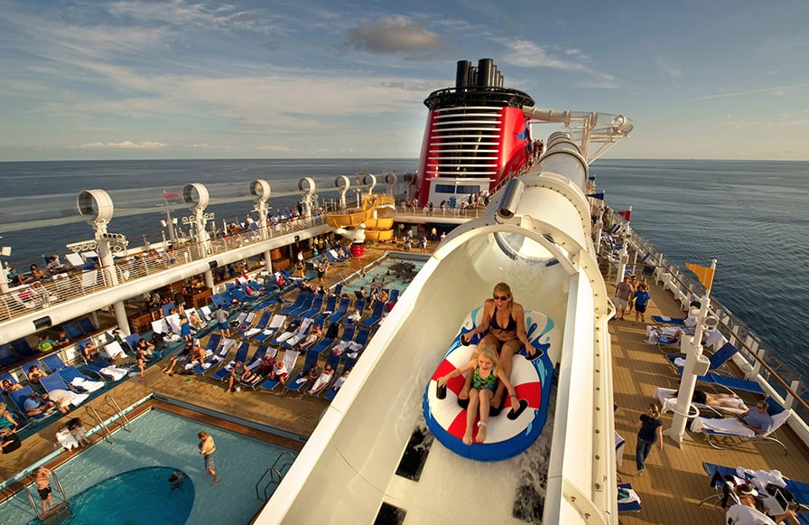 It may seem like the water park and massive swimming pools would freeze with Elsa aboard, but the folks at Disney have taken special precautions!