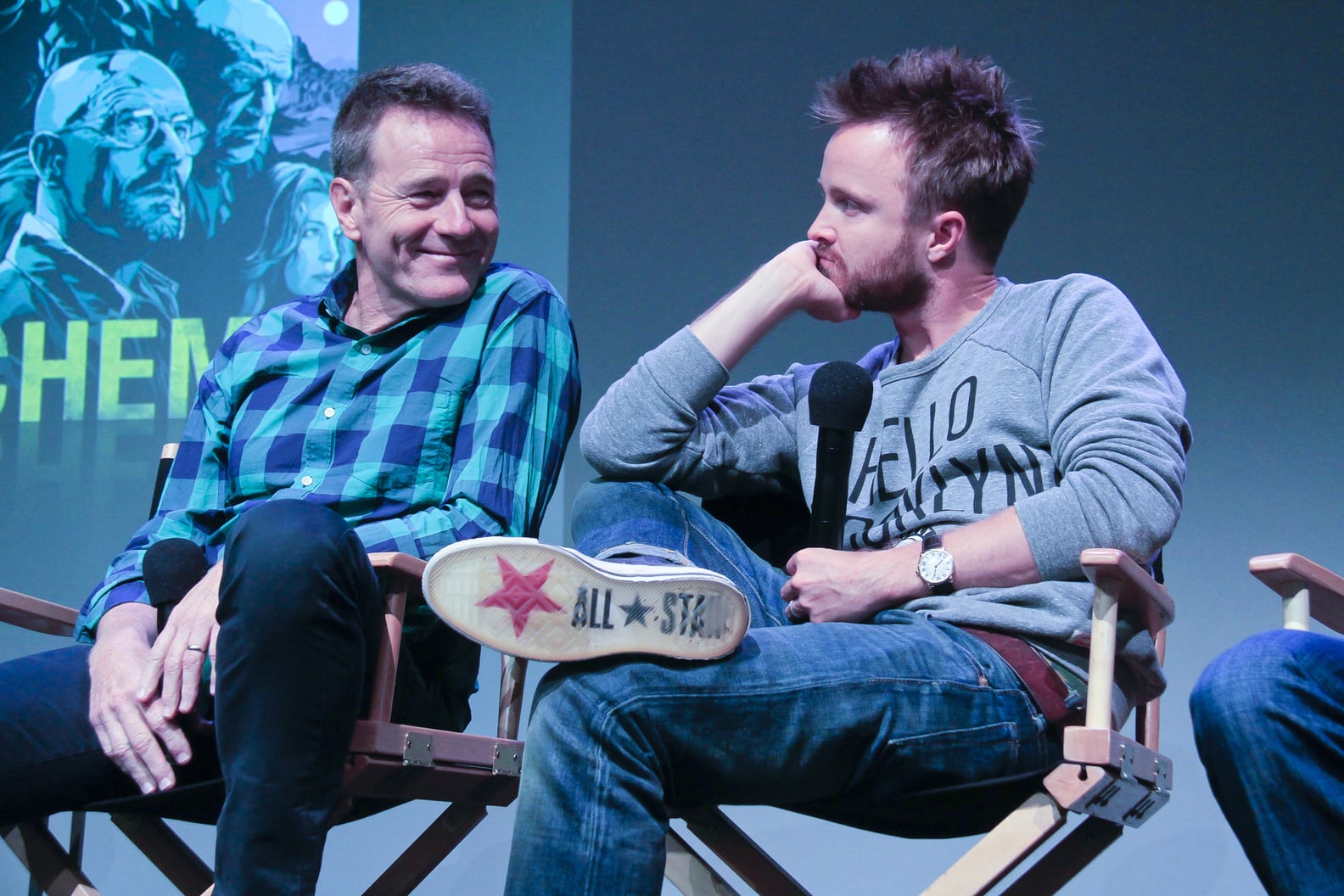Bryan Cranston and Aaron Paul's Best Friendship Pictures POPSUGAR(02)