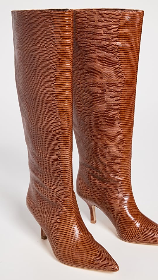 Textured Over-the-Knee Boots: Loeffler Randall Whitney Kitten Heel Boots