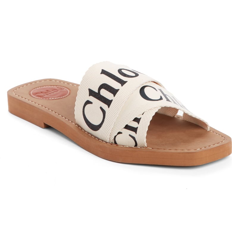 Chloé Logo Slide Sandal