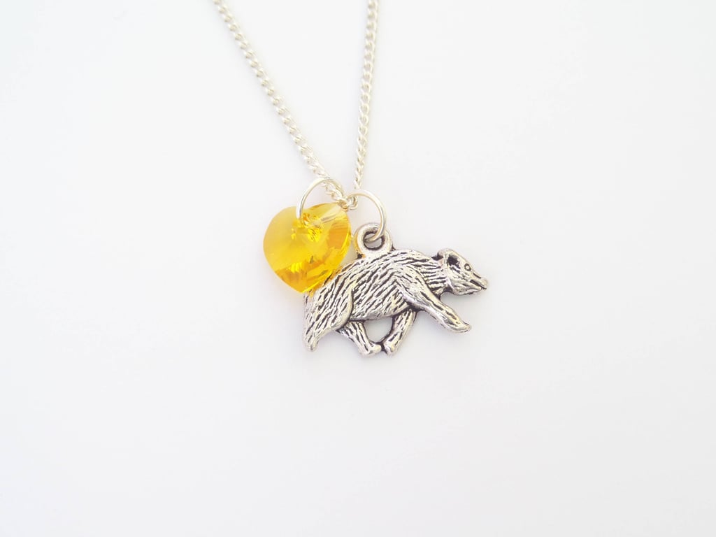 Hogwarts House Pride Hufflepuff Harry Potter Necklace ($11-$25)