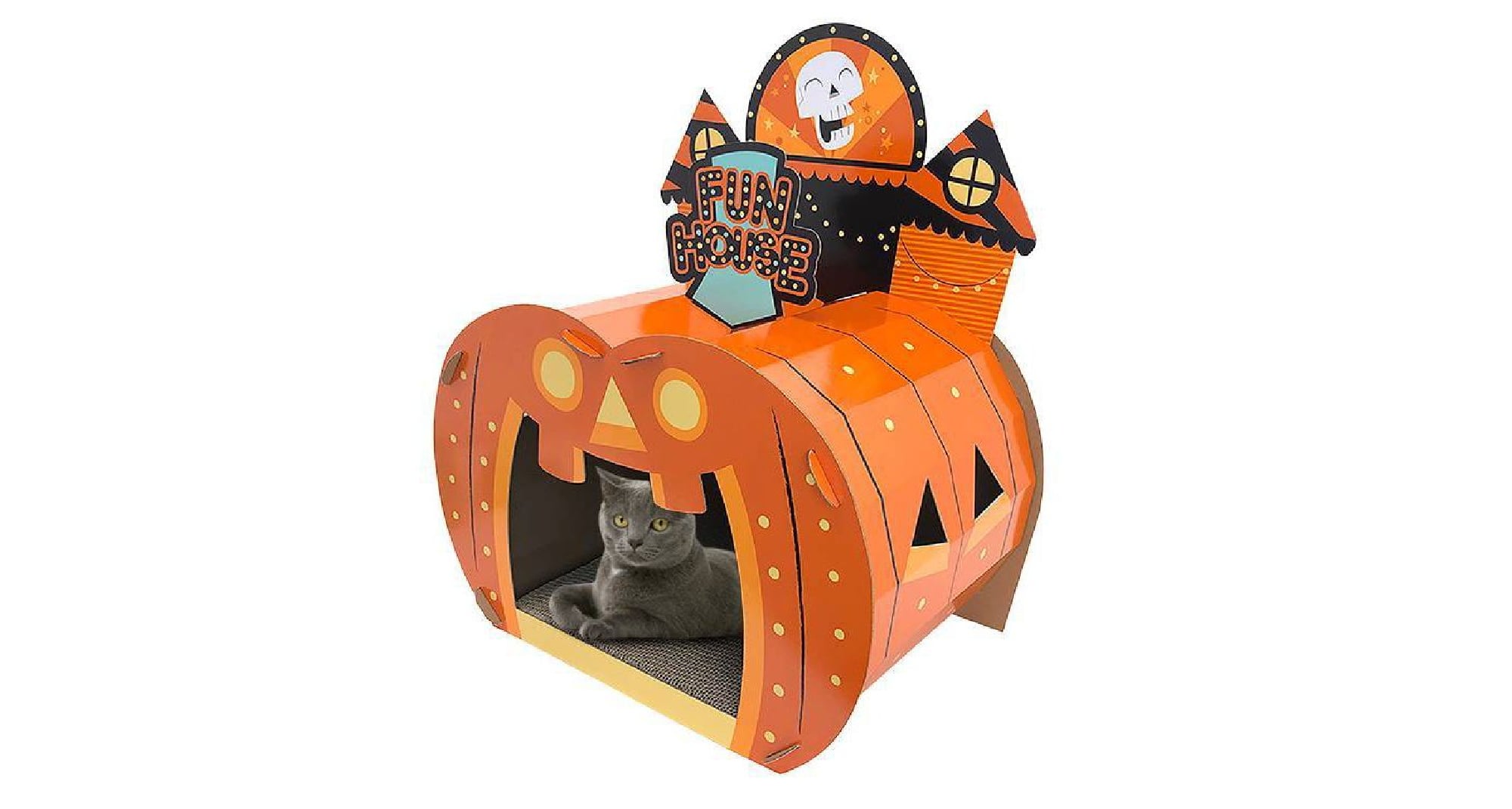 Target Halloween Cat Scratcher Houses POPSUGAR Pets
