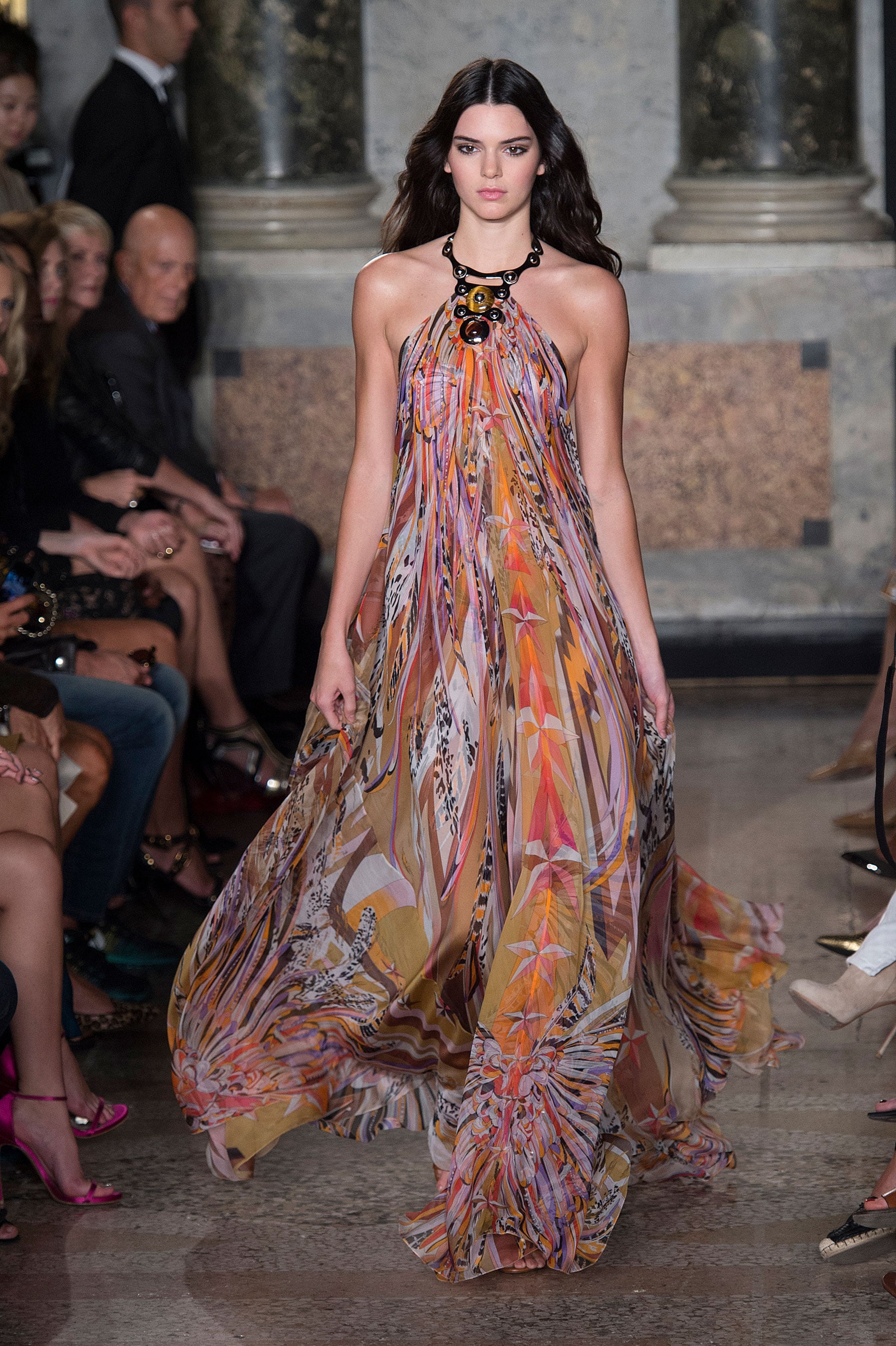 Showered in the optimism of the next summer: Emilio Pucci Spring Summer  2015 Fashion Show 