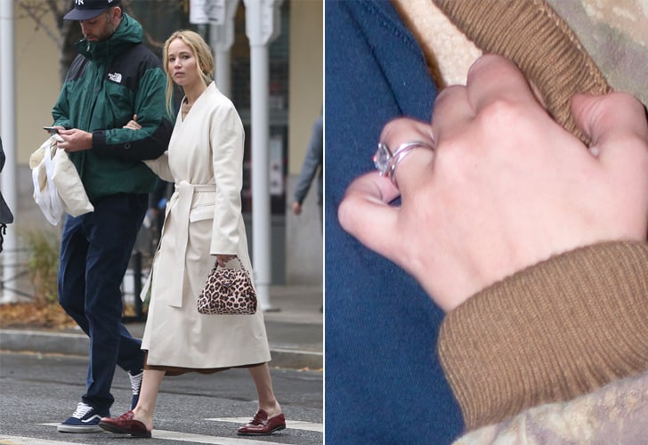 Jennifer Lawrence's Simple Silver Wedding Band Is Beautiful