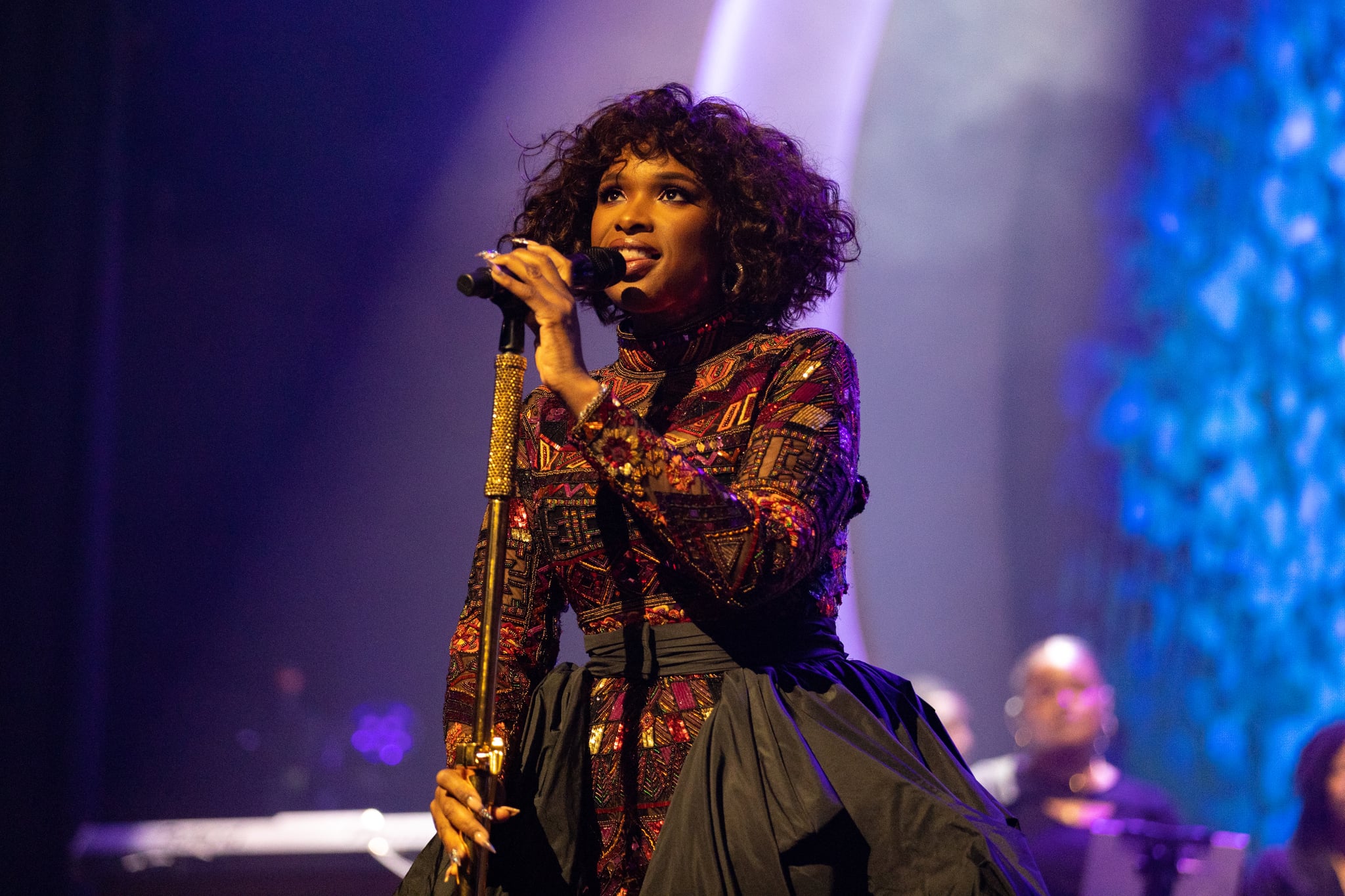 Jennifer Hudson performs on stage at The Apollo presented by Mastercard on August 19, 2021. (Photo/Christopher Polk for Mastercard)