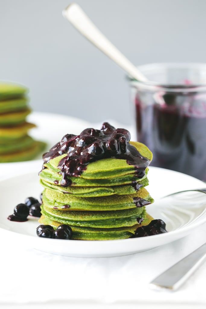 Green Smoothie Pancakes