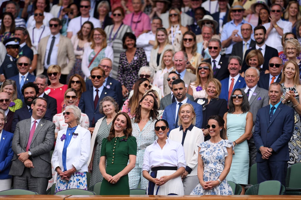 Meghan Markle and Kate Middleton at Wimbledon 2019 Pictures