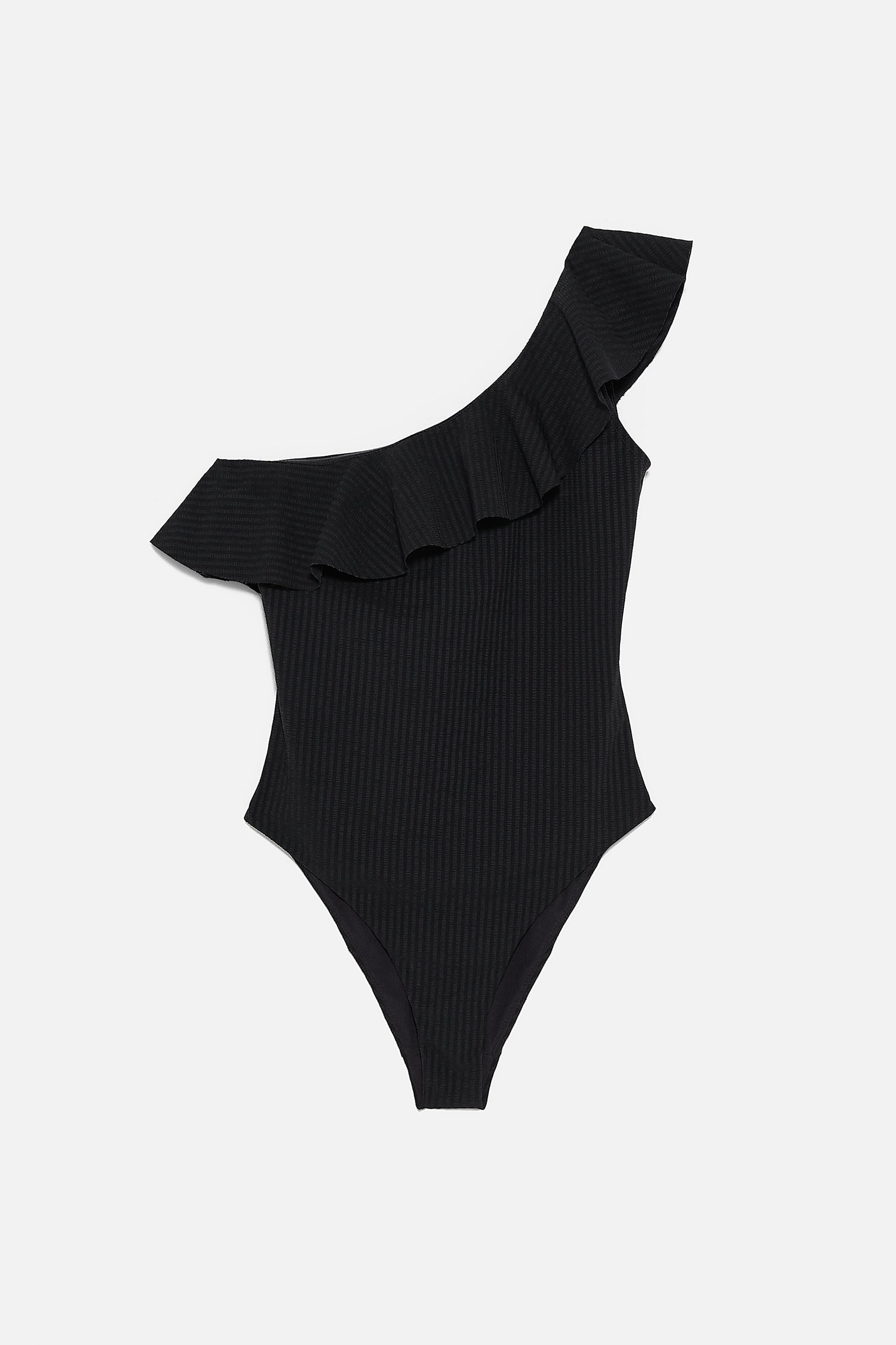 zara black swimsuit