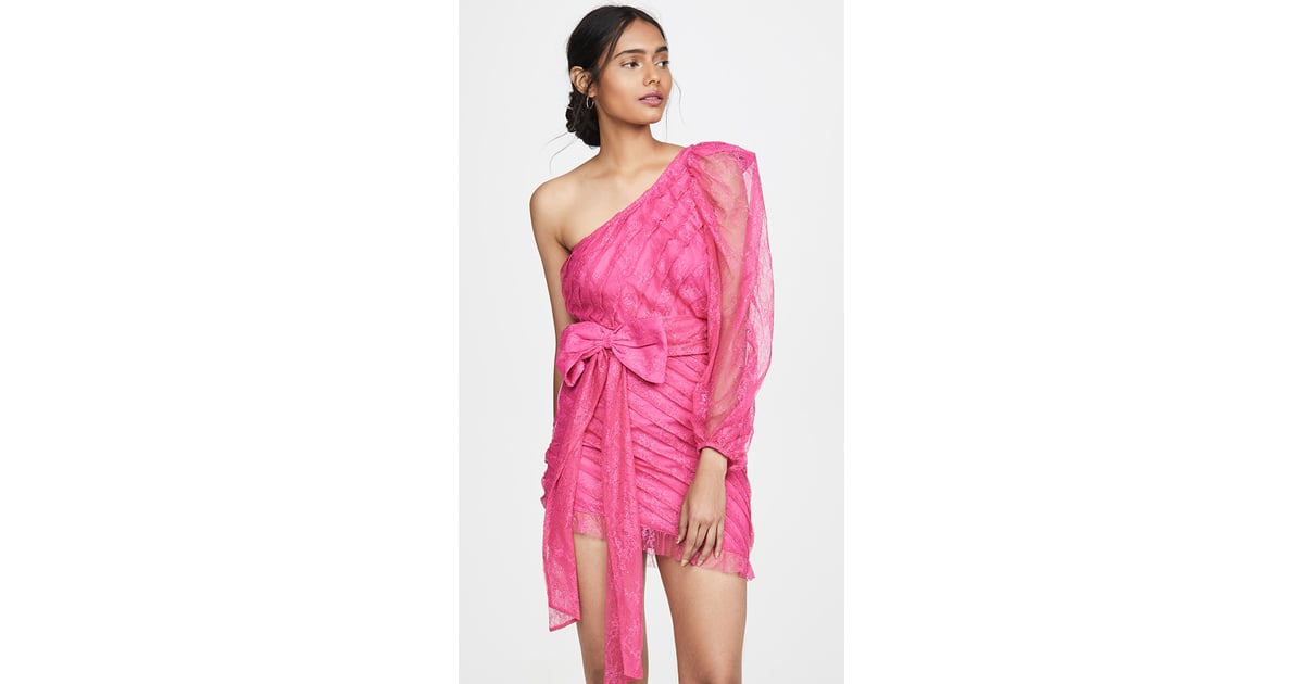 Dynasty one shoulder dress online