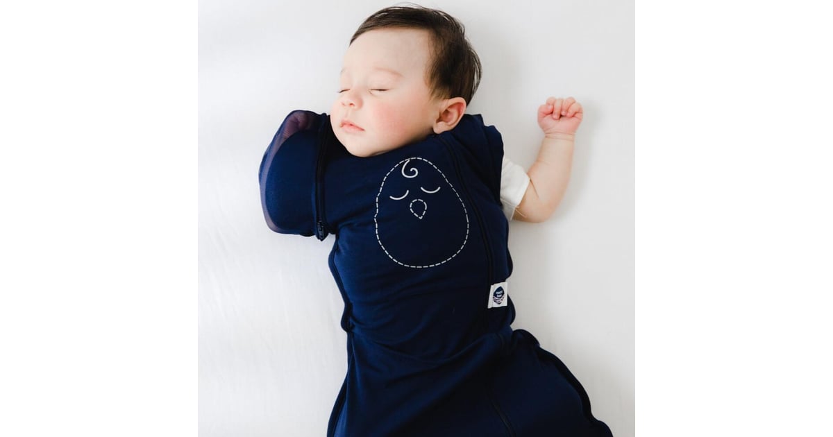 nested bean zen swaddle arms out