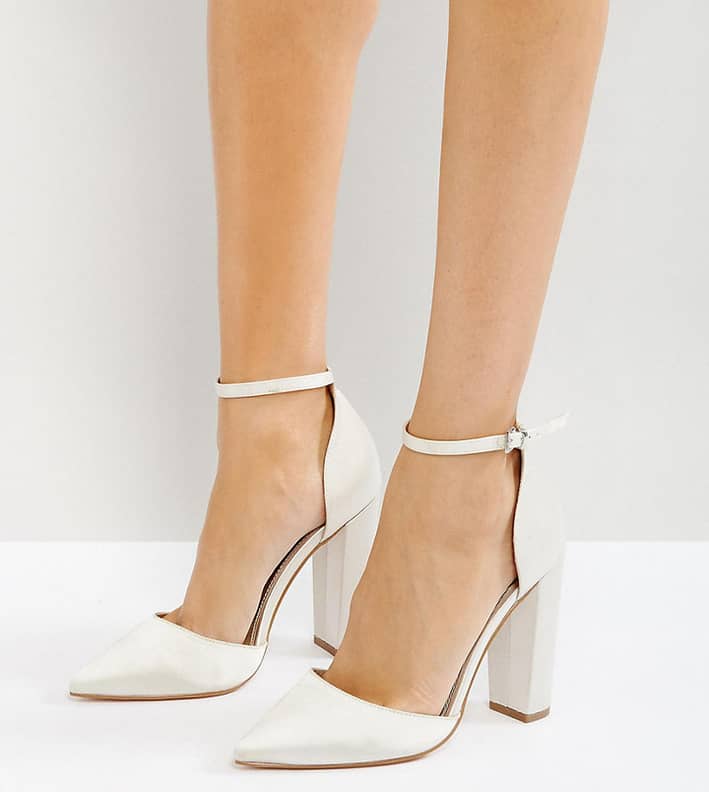 Asos pebble pointed high heels online
