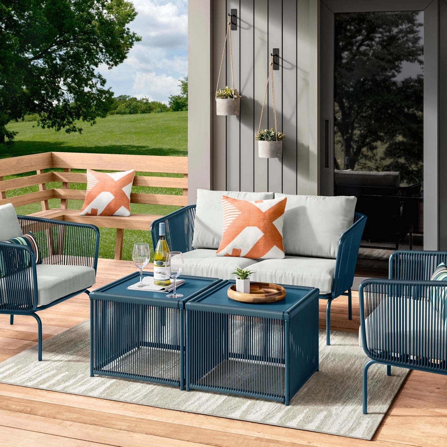 fisher stack patio egg chair