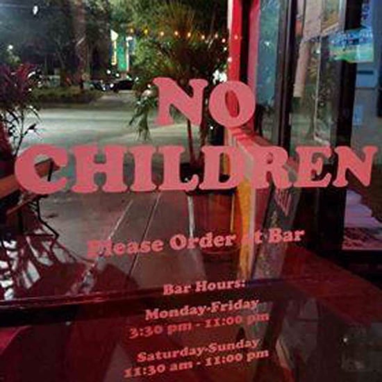 Florida Restaurant Bans Children