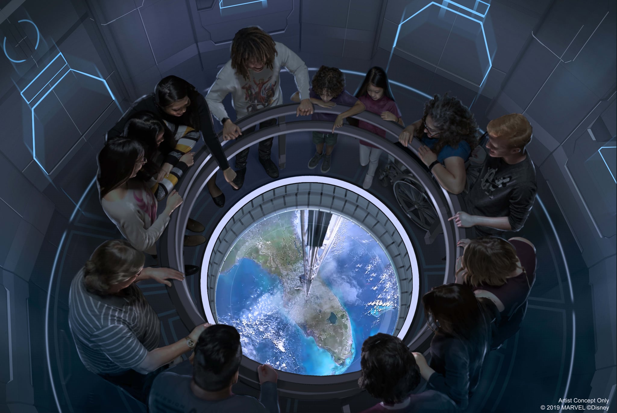 Image result for epcot space themed restaurant 2020