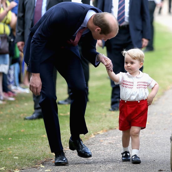 Video of Prince George at Princess Charlotte's Christening
