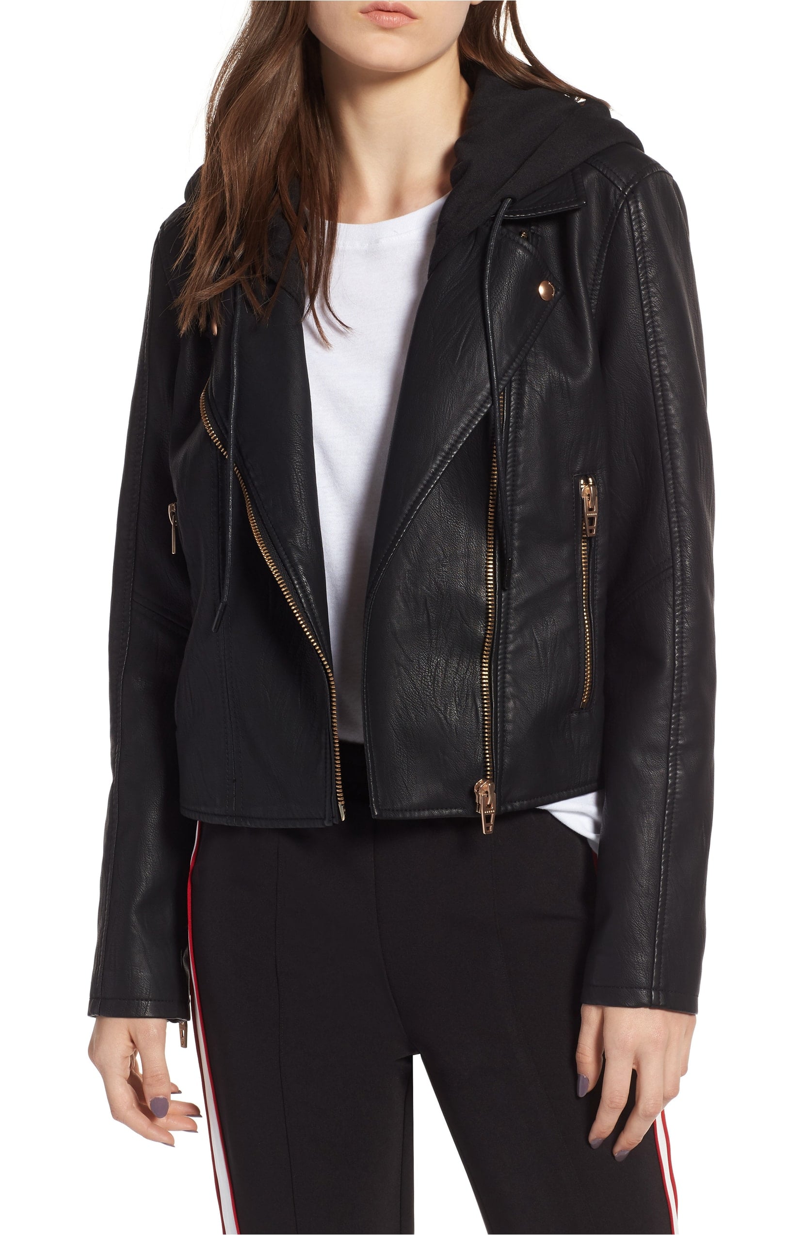 Nordstrom halogen new arrivals leather jacket