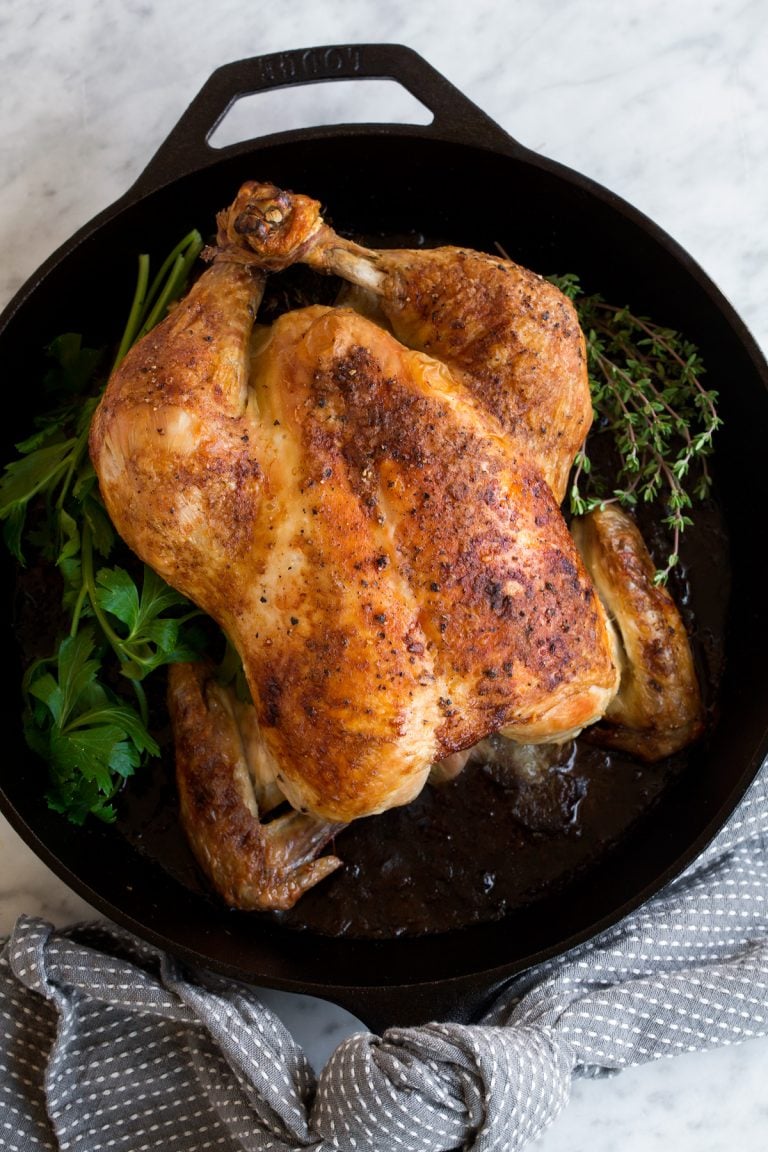 The Simplest Roast Chicken