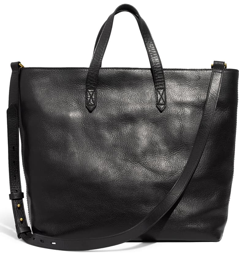 Madewell Zip Top Transport Leather Carryall