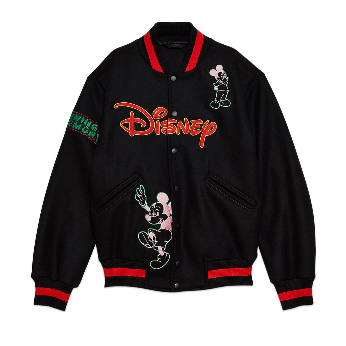 Disneyland Paris Mickey Mouse 30th Anniversary Varsity Jacket For Kids ...